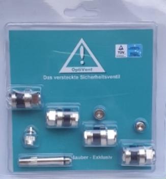 Optivent, verstecktes Ventil (TS9090), Satz zu 4 Stück